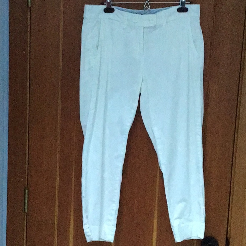 Tommy Hilfiger White Capri Slacks